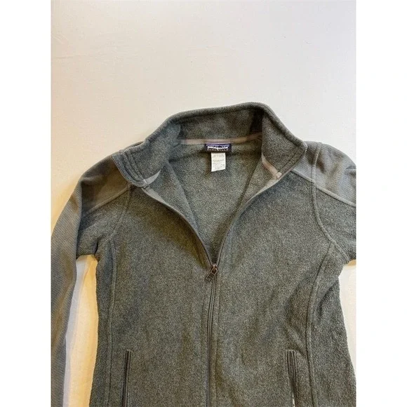 Patagonia Women's Synchilla Fleece Jacket Gray Size S Casual Full Zip - Picture 4 of 6
